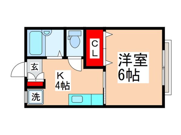 テラスコウバイの物件間取画像